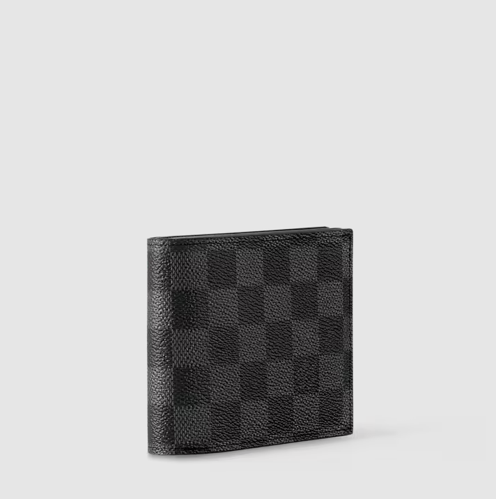 Portafoglio Amerigo Tela Damier Graphite