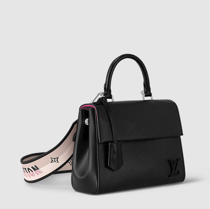 Cluny Mini in Pelle Epi Nera
