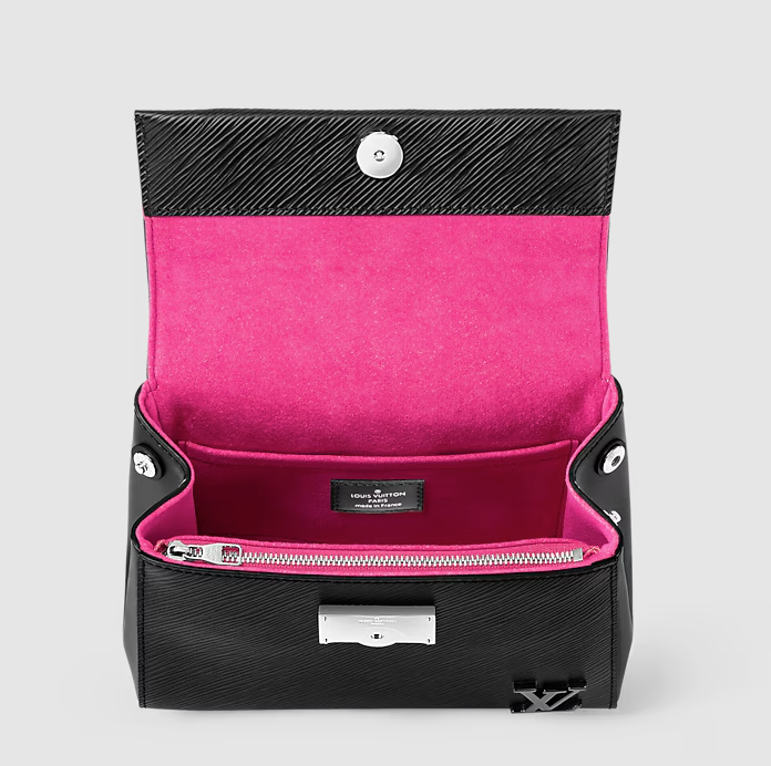 Cluny Mini in Pelle Epi Nera