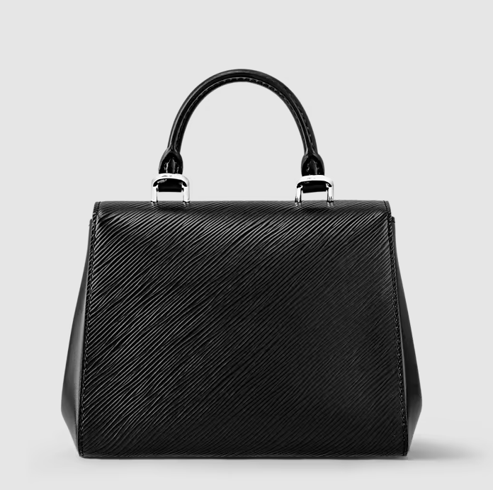 Cluny Mini in Pelle Epi Nera