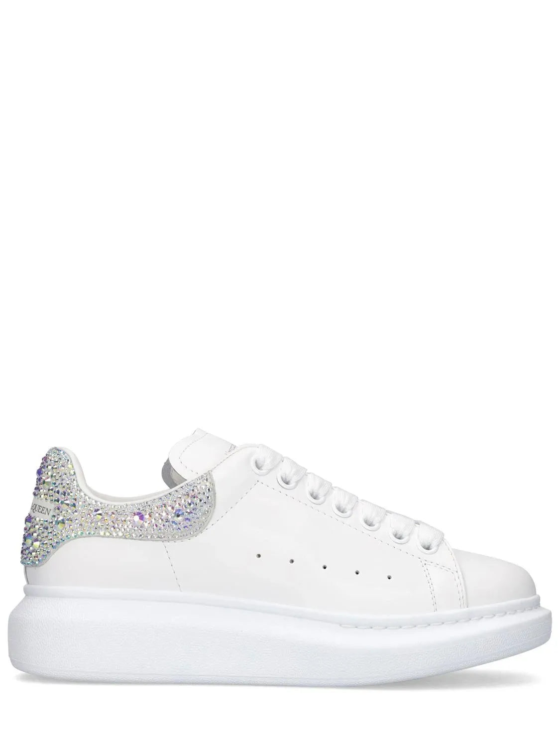 Alexander Mcqueen da Donna Bianco Scintillante