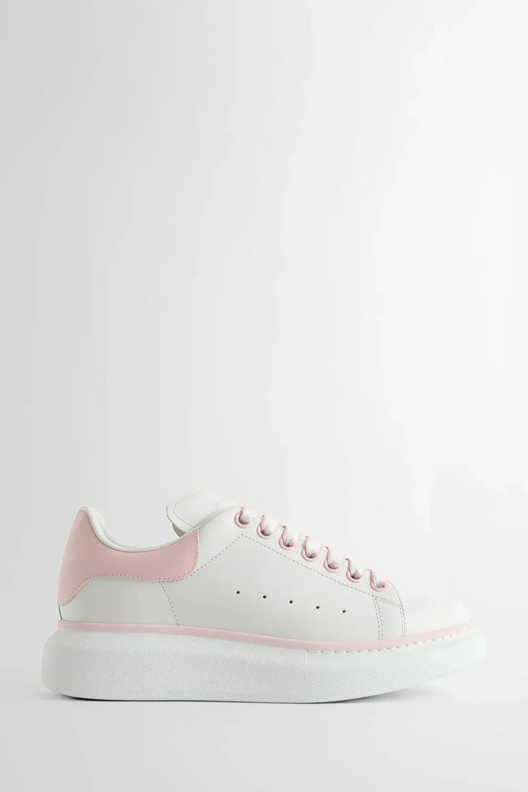 Alexander Mcqeen Oversized White Pink Women