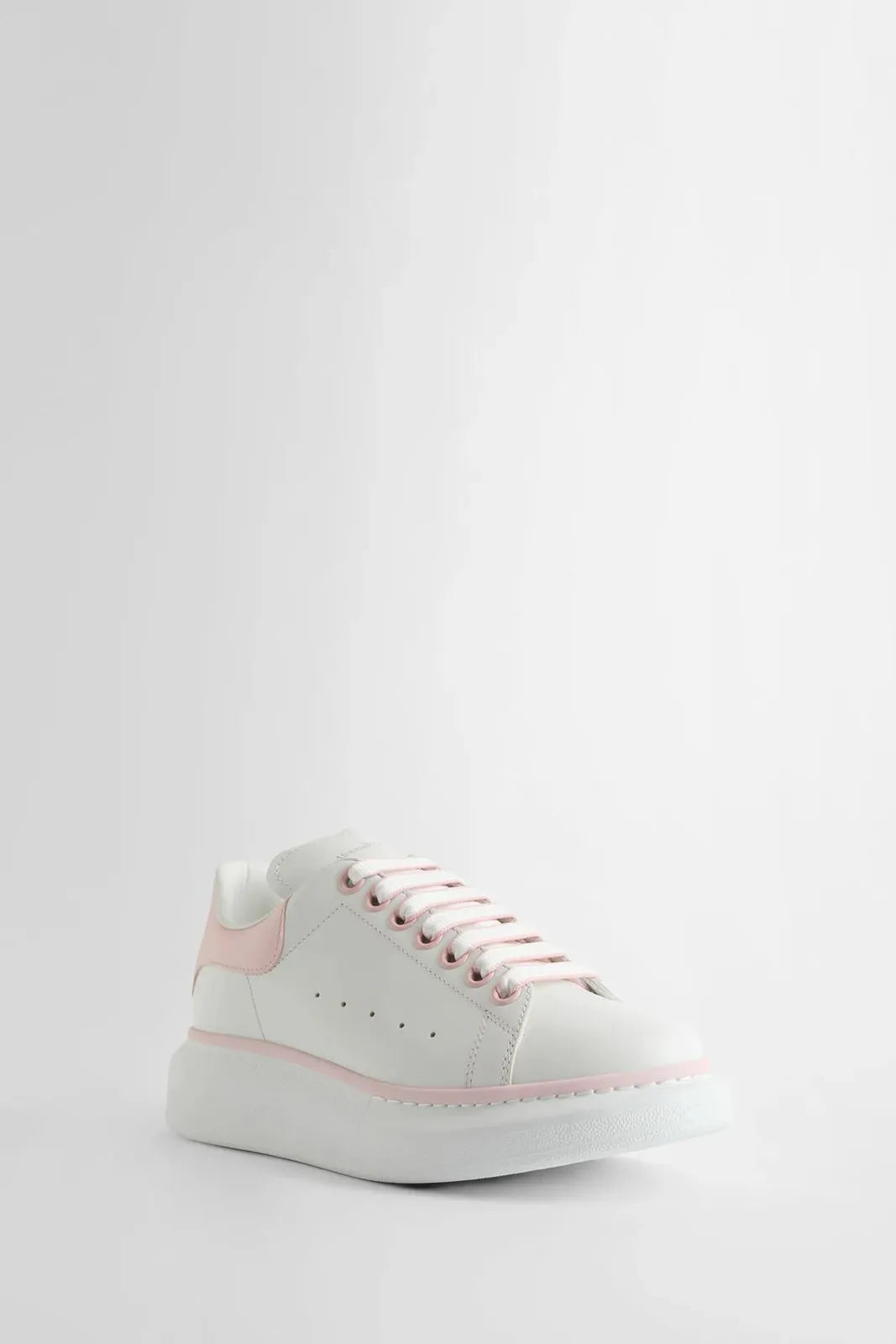 Alexander Mcqeen Oversized White Pink Women