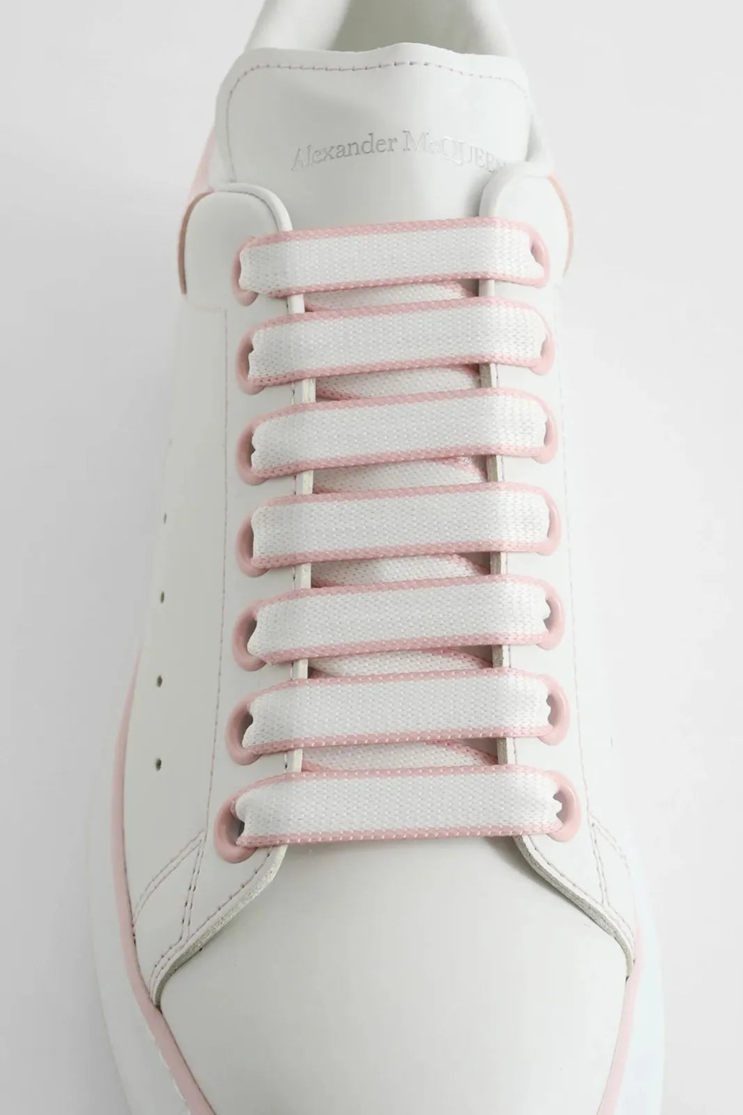 Alexander Mcqeen Oversized White Pink Women