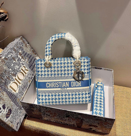 BORSA MEDIA BOOK TOTE AZZURRO