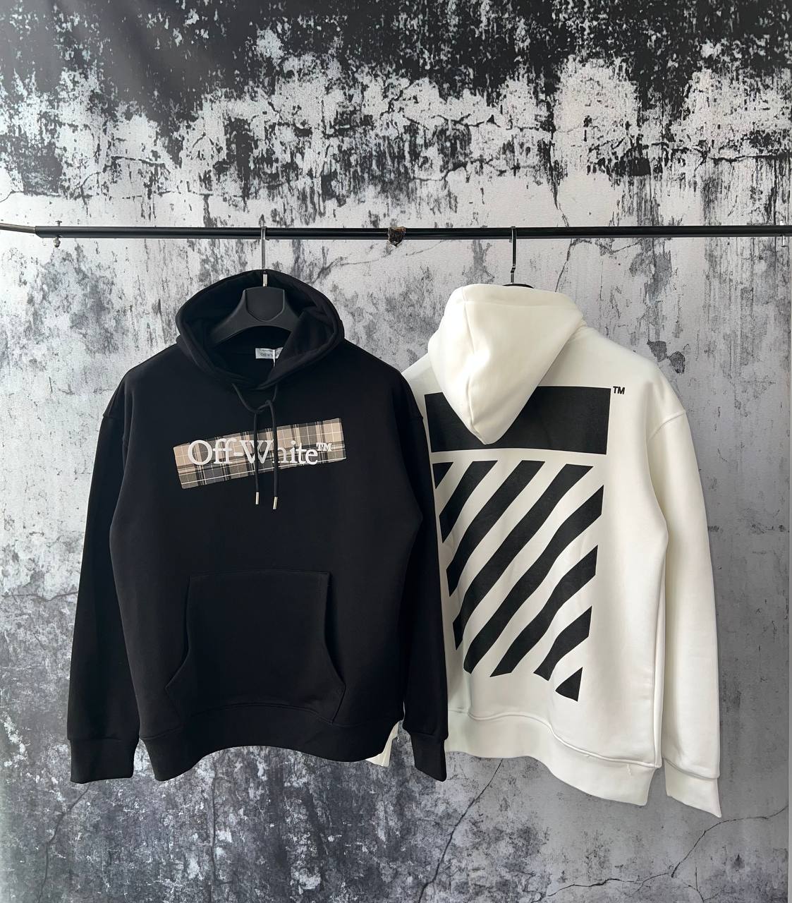 Felpa con cappuccio OFF-WHITE 005