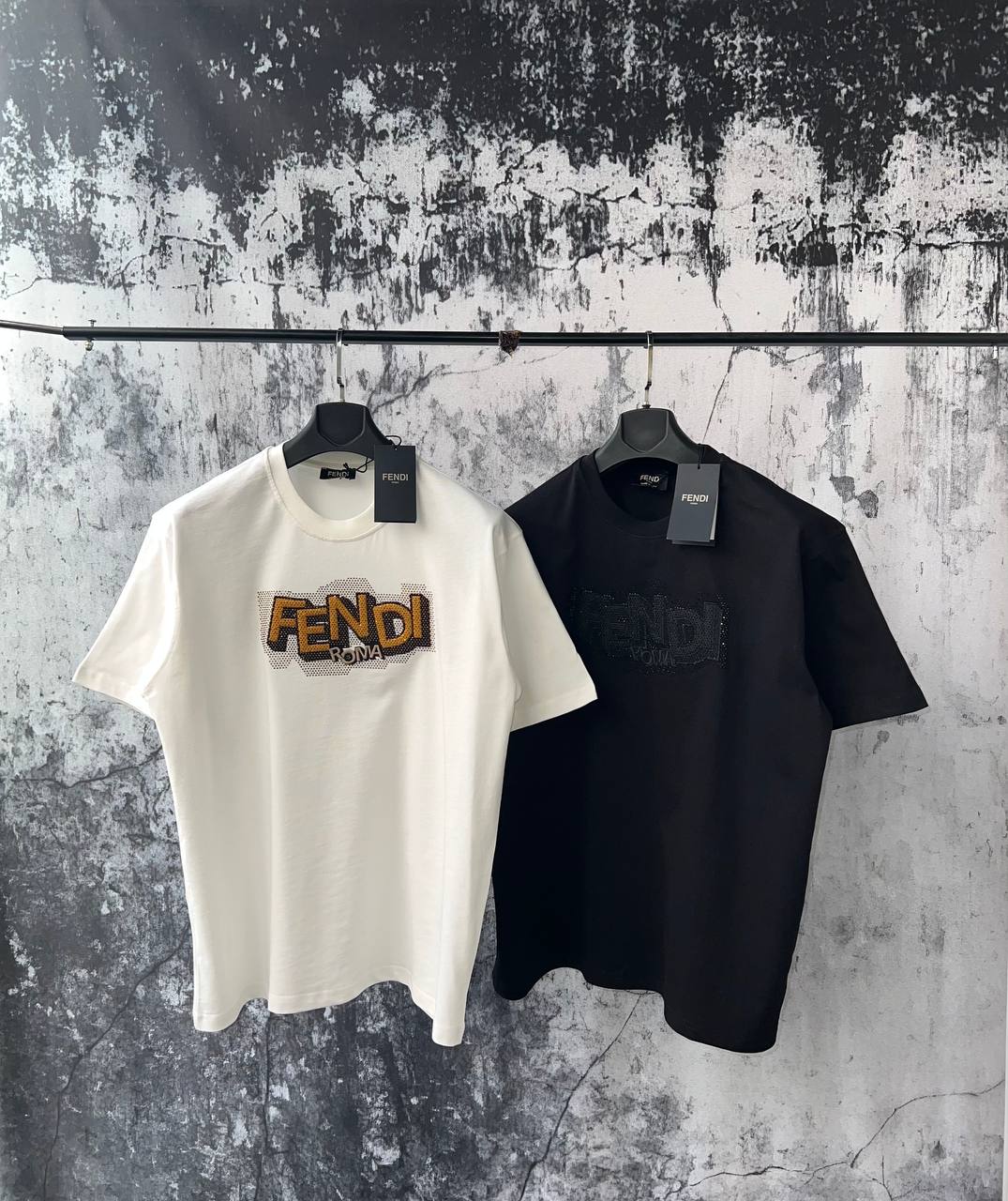 T-shirt Fendi Crystal 001