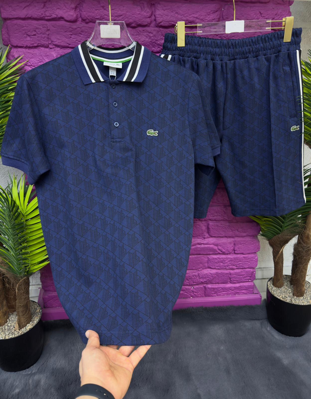 Coordinati Lacoste: Polo + Pantaloncino