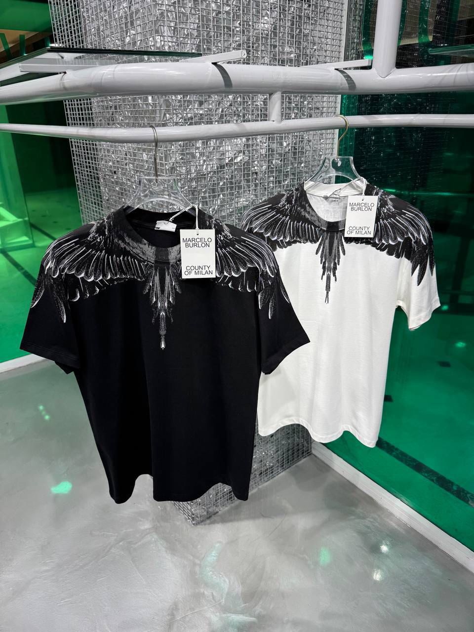 T-shirt Marcelo Burlon Ali Nere
