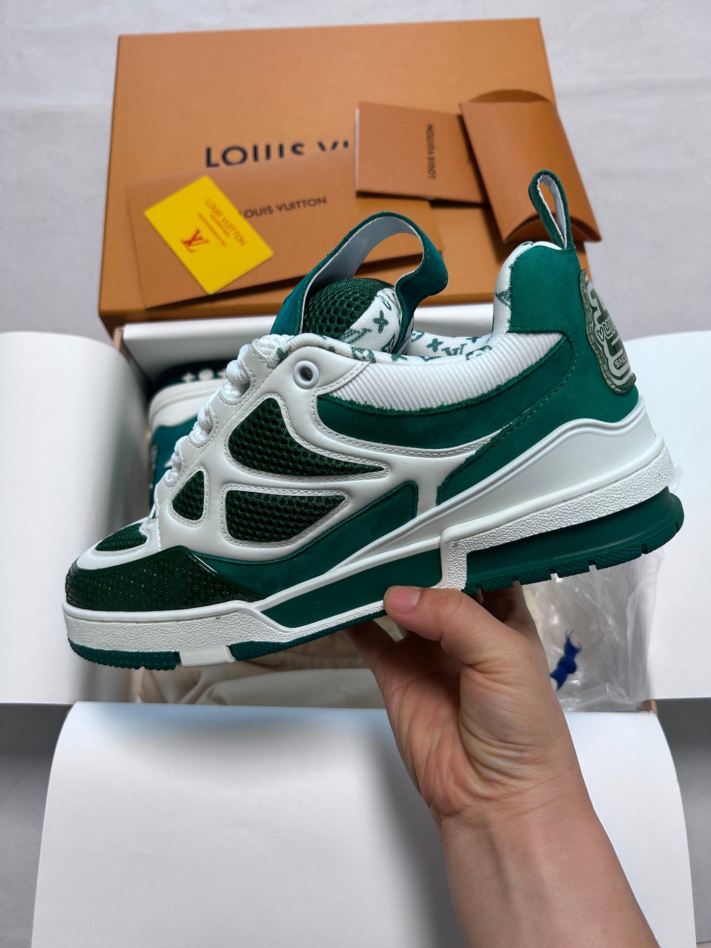 Sneakers LV Skate Verde