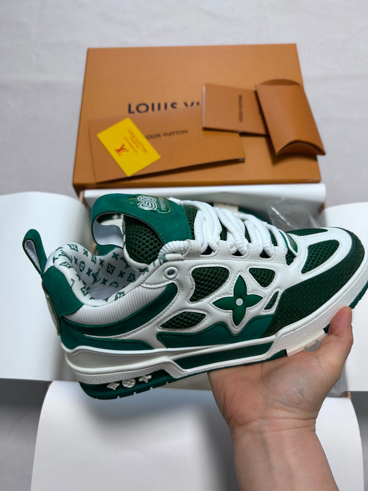 Sneakers LV Skate Verde