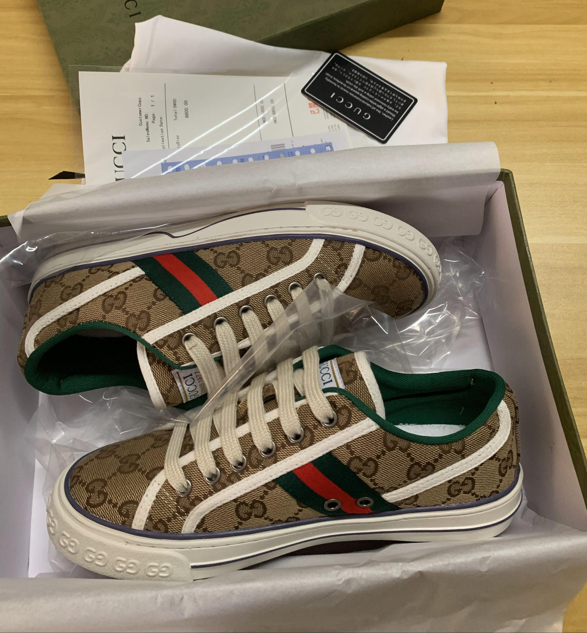 Sneakers Basse Gucci Monogram