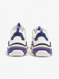 Triple S White Purple