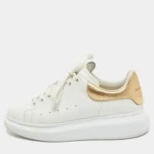 Alexander Mq White & Gold