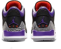 Jordan 3 Black Court Purple