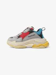 Triple S Grey Red Blue