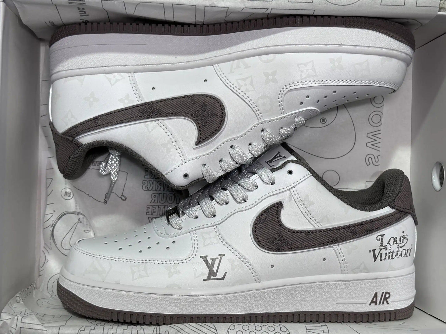 AF1 x LV Brown