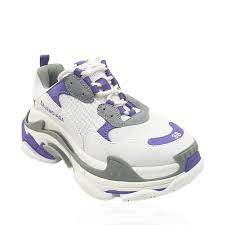 Triple S White Purple