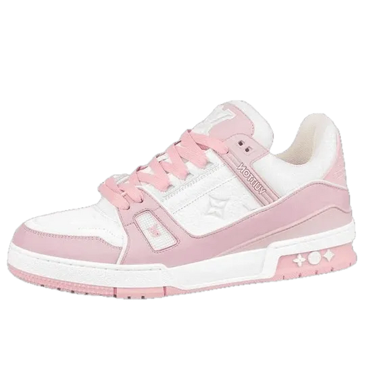 Louis Vuitton Trainer Pink White