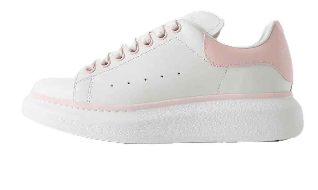 Alexander Mcqeen Oversized White Pink Women