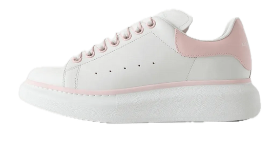 Alexander Mcqeen Oversized White Pink Women